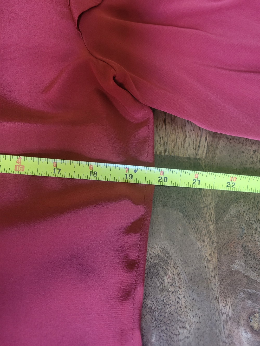Red Vintage Designer Skirt Set - Picture 8 of 16